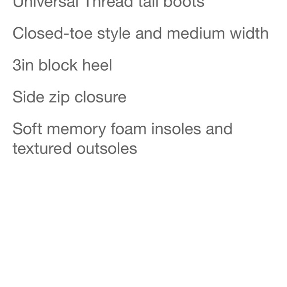 Universal thread tall taupe boots nwt - Picture 9 of 11